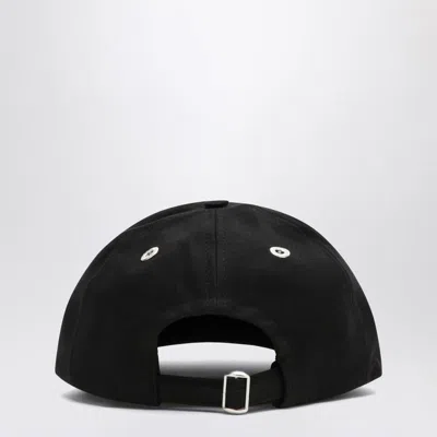 Ami Alexandre Mattiussi Ami Paris Black Baseball Cap With Logo