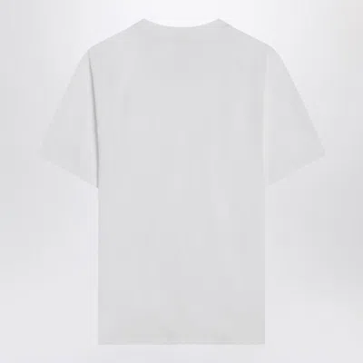 Ami Alexandre Mattiussi Ami Paris Ami Paris De Coeur Cotton T-shirt In White