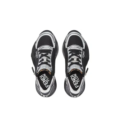 Fendi Flow Mesh Sneakers With Ff Detail In Multi
