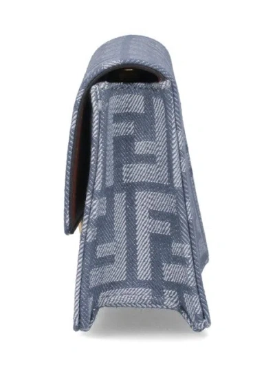 Fendi 'baguette' Wallet With Shoulder Strap