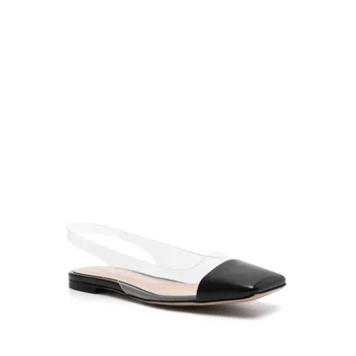 Gianvito Rossi Plexi Flat Slingback