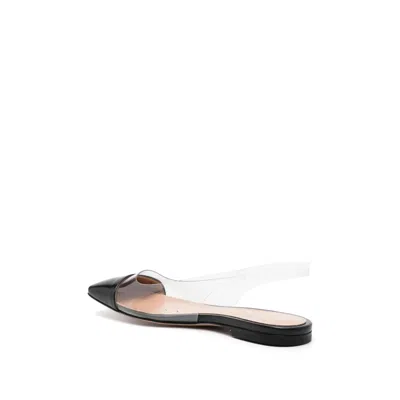 Gianvito Rossi Plexi Flat Slingback