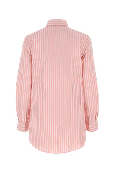 Etro Silk And Cotton Shirt In Pink