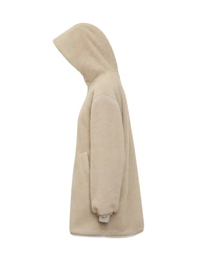 Woolrich Reversible Teddy Parka In Brown