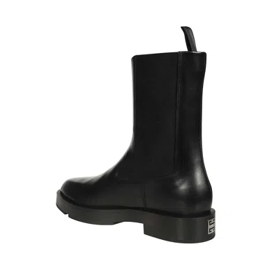 Givenchy Squared Chelsea Ankle Boots For Men In Black