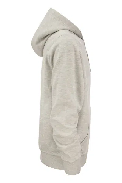 Polo Ralph Lauren Double Knit Hoodie Sweatshirt In Multi