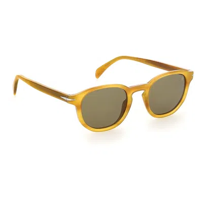 Eyewear By David Beckham Sunglasses In Yellow