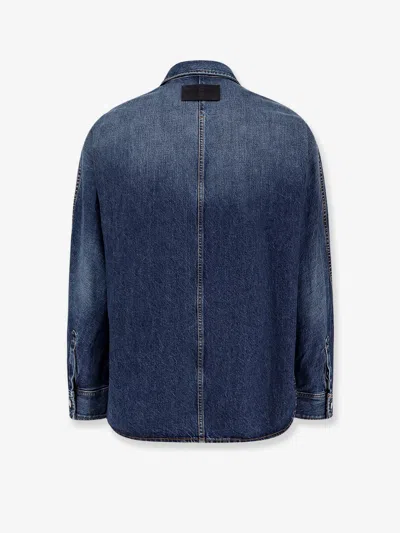 Givenchy Classic Denim Shirt With Button-up Front