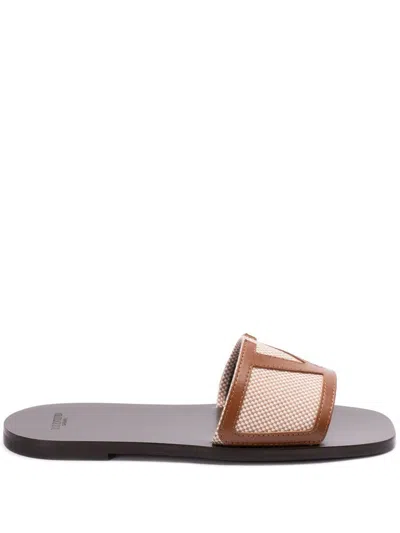 Valentino Garavani Superstar Slide Slipper With Vlogo Detail And Premium Materials