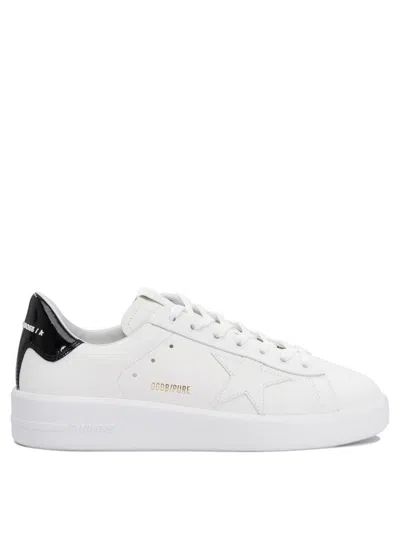 Golden Goose Mens Silver Com Pure Star Bio Logo-print Faux-leather Low-top Trainers