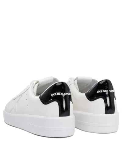 Golden Goose Mens Silver Com Pure Star Bio Logo-print Faux-leather Low-top Trainers