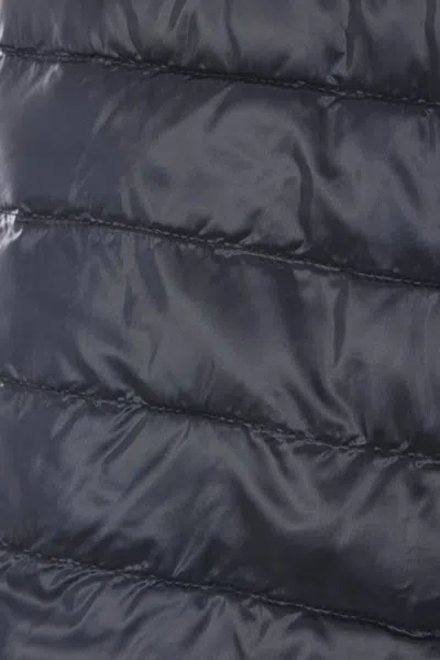 Herno Reversible Nylon Down Jacket In Blue