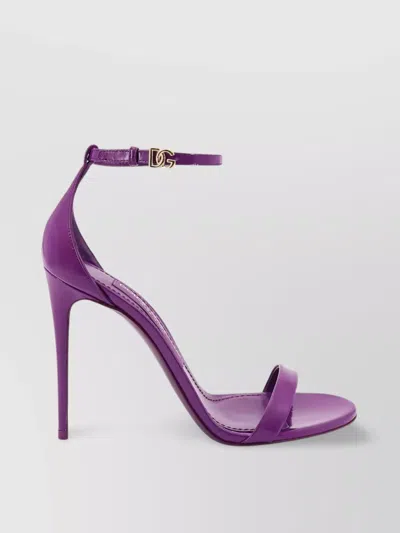 Dolce & Gabbana Keira Patent Leather Sandals