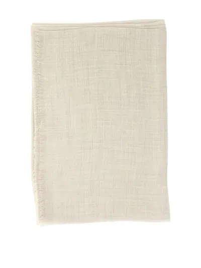 Begg X Co "wispy" Cashmere Scarf In Neutral