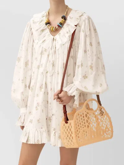 Chloé Cut-out Design Cage Tote Bag