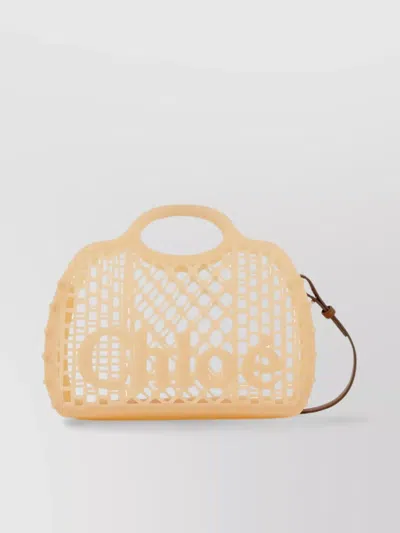 Chloé Cut-out Design Cage Tote Bag