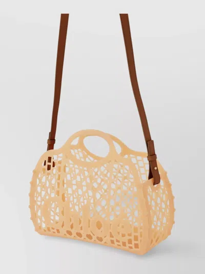 Chloé Cut-out Design Cage Tote Bag