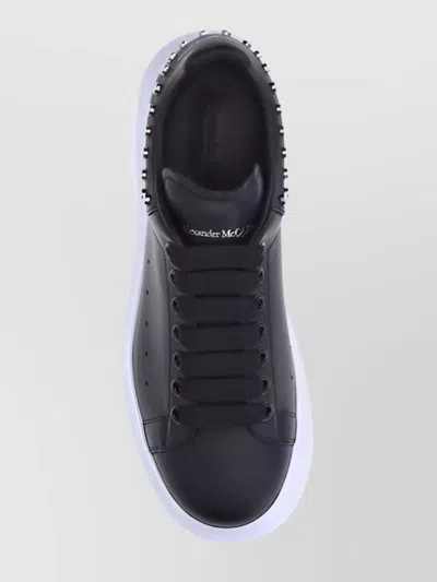 Alexander Mcqueen Studded Leather Platform Sneakers