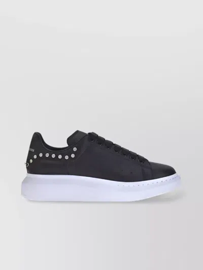 Alexander Mcqueen Studded Leather Platform Sneakers