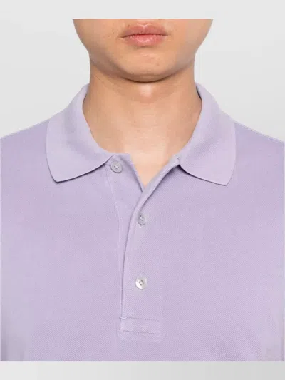 Tom Ford Lyocell Piquet Polo Shirt