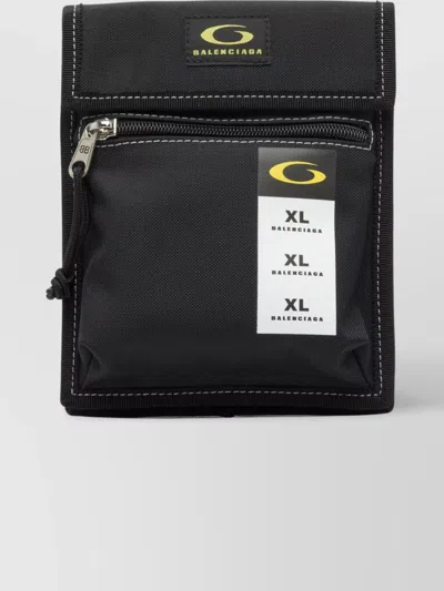 Balenciaga Shoulder Bags With Adjustable Strap And Front Zip Pocket