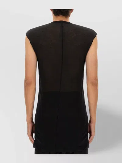 Rick Owens T-shirt Dylan In Black