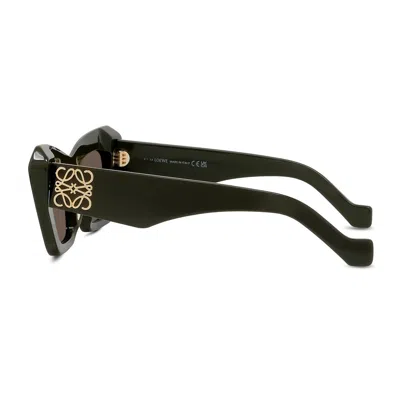 Loewe Lw 40036 I 96e Cat Eye Sunglasses In Black