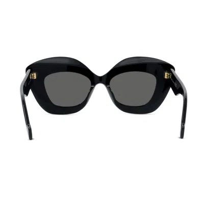 Loewe Womens Black G736sunx02 Retro-screen Acetate Sunglasses In Black