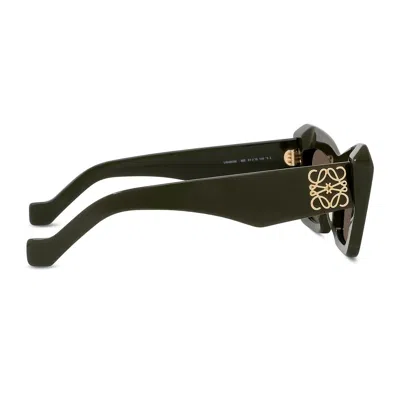 Loewe Lw 40036 I 96e Cat Eye Sunglasses In Black