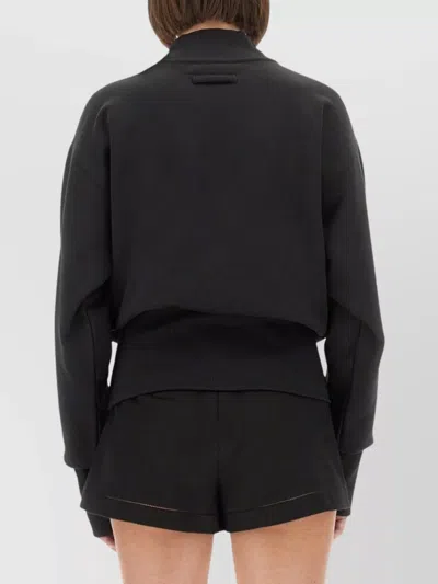 Jean Paul Gaultier Knitwear With Long Sleeves And Mock Neck In Black