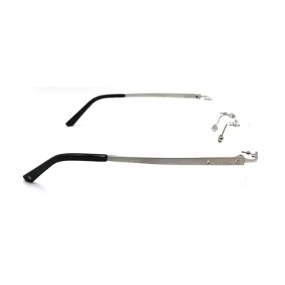 Cartier Ct0512o Santos De  003 Ruthenium Glasses In White
