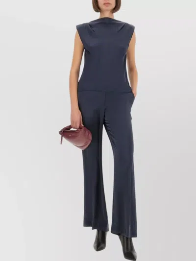 Theory Tailored Trousers With Belt Loops And Pockets