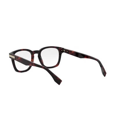 Fendi Geometrically Framed Flat Mirror In Brown