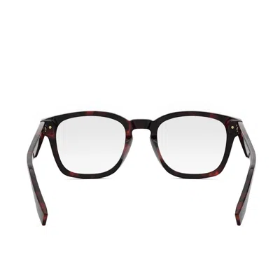 Fendi Geometrically Framed Flat Mirror In Brown