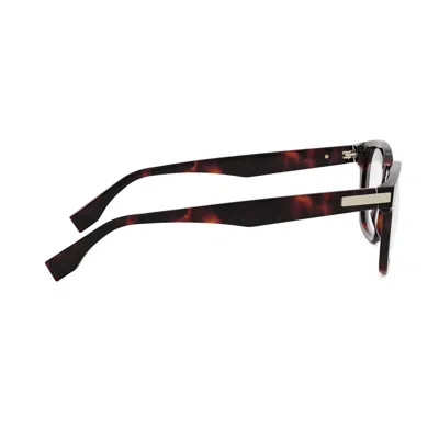 Fendi Geometrically Framed Flat Mirror In Brown