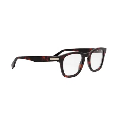 Fendi Geometrically Framed Flat Mirror In Brown