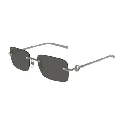 Gucci Gg1703s Linea Horsebit Sunglasses In Green