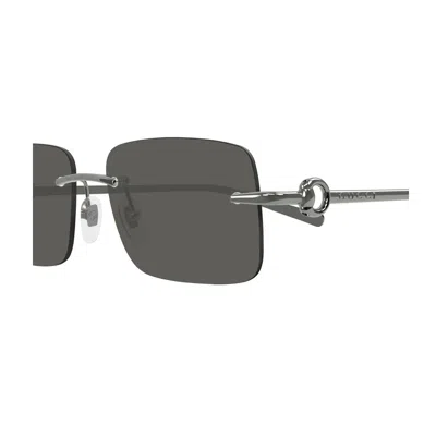 Gucci Gg1703s Linea Horsebit Sunglasses In Green