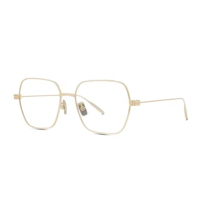 Givenchy Gold Square Glasses