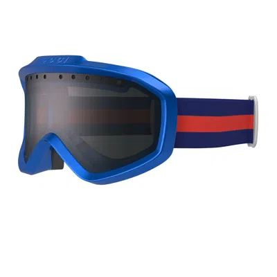 Gucci Silver Mirror Mask Unisex Sunglasses Gg1210s 006 99 In Blue