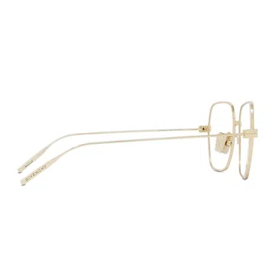 Givenchy Gold Square Glasses