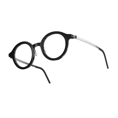 Lindberg Acetanium 1269 Ak86 Nero Satinato Glasses In Black
