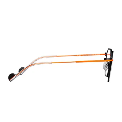 Matttew Cobalt 1557 Nero Arancione Glasses