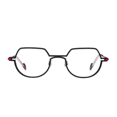 Matttew Cobalt 1557 Nero Arancione Glasses In Black