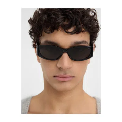 Jacquemus Les Lunettes Jac4 Ovalo Linea Les Sculptures C9 T-shell Sunglasses In Brown