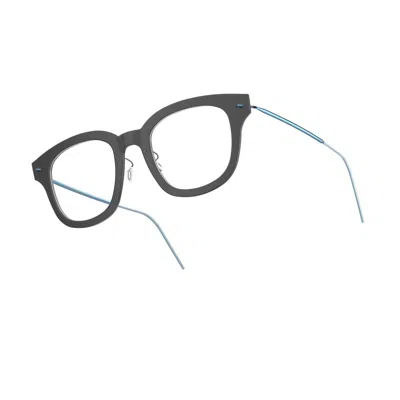 Lindberg N.o.w. 6633 D16 P80 804 Nero Matte Glasses In Gray