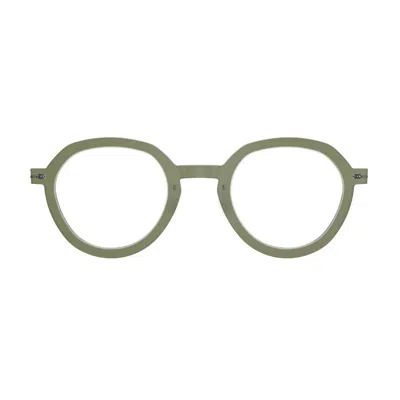Lindberg N.o.w. 6640 C11m Pu16 804 Verde Matte Grigio Glasses