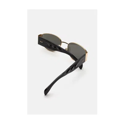 Retrosuperfuture X Black Black Gold Sunglasses