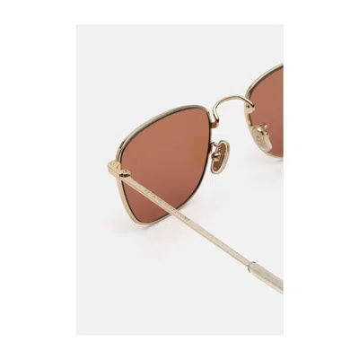 Retrosuperfuture Strand 2.0 Bordeaux Bordeaux Gold Sunglasses