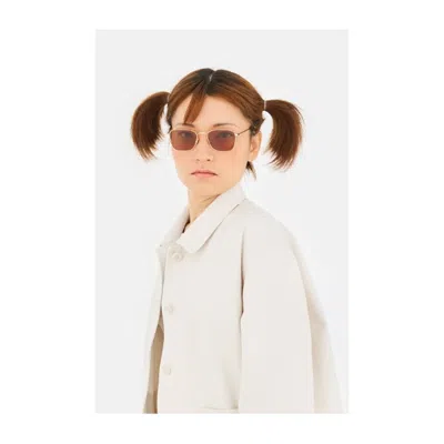 Retrosuperfuture Strand 2.0 Bordeaux Bordeaux Gold Sunglasses